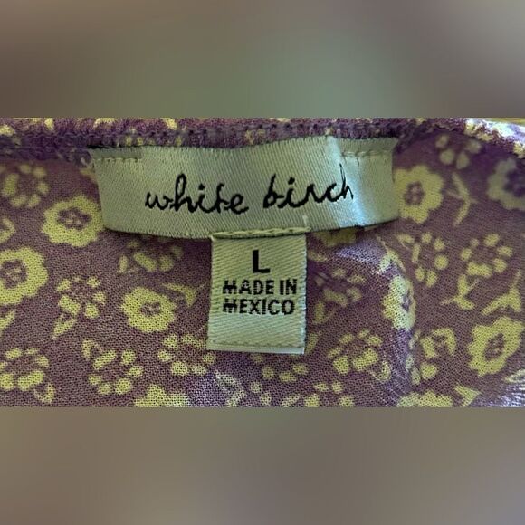 NWOT … WHITE BIRCH “Size: L” Top / Blouse - Picture 3 of 3